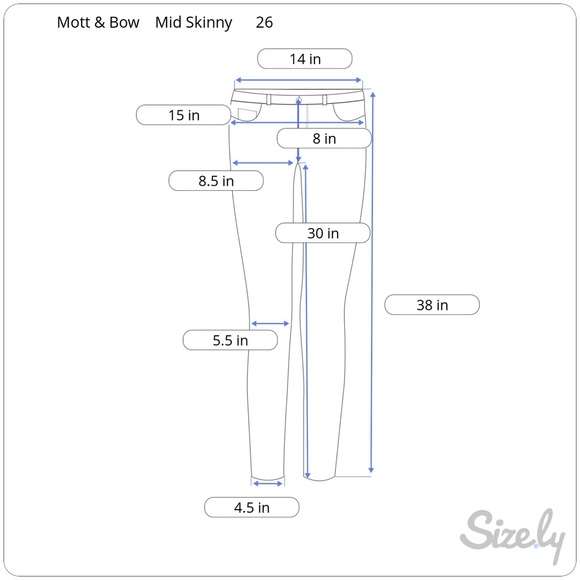 Mid Rise Skinny “Grove” Jeans - Picture 10 of 10